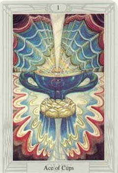 Bægernes es tarotkort